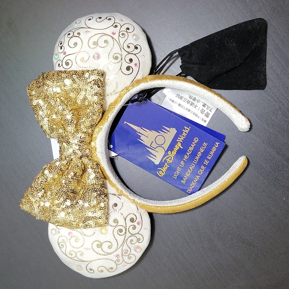 Disney 50th anniversary light up ears